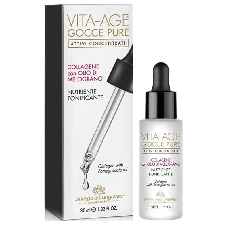 Gocce Pure Collagen Peptides and Pomegranate Oil 30 ML